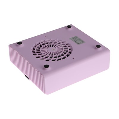Пылесос для маникюра TNL Dust Barrier, 80 Вт, 4300 об/мин, многоразовый фильтр, розовый