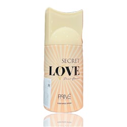 Парфюмированный дезодорант женский Prive Secret Love 250мл