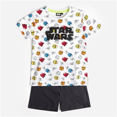 Star Wars - Pijama de 2 piezas - 100% algodón - multicolor