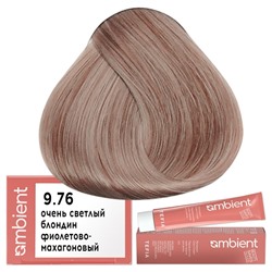 Крем-краска для волос AMBIENT 9.76, Tefia