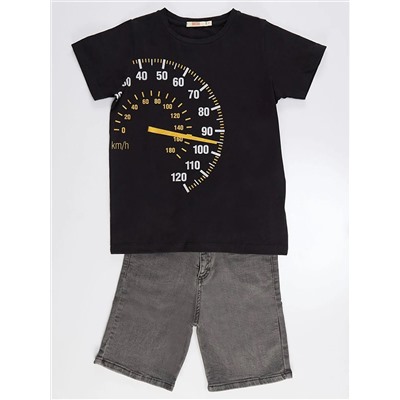 MSHB&G Комплект джинсовых шорт для мальчика Fast