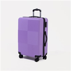 Чемодан средний 24" кодовый замок, цвет фиолетовый