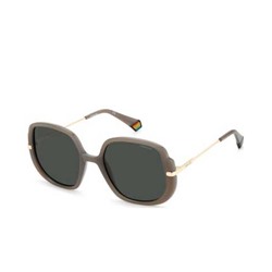 Polaroid Women's Brown Square Sunglasses, Polaroid