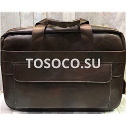 89036 brown  сумка натуральная кожа30х40