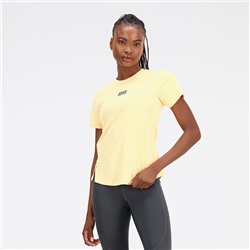 Camiseta Impact Run AT - amarillo claro