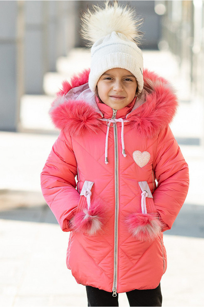 Куртки зимние для девочек 5 лет