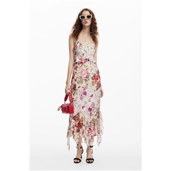 Long floral dress