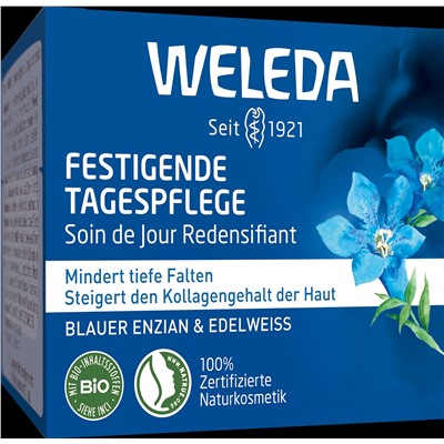 Укрепляющий дневной уход Blue Gentian & Edelweiss