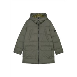 Marc O'Polo - PUFFER HERO HOOD WELT AND BLLOW PARKETS - пуховик - темно-коричневый