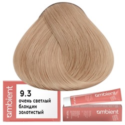 Крем-краска для волос AMBIENT 9.3, Tefia
