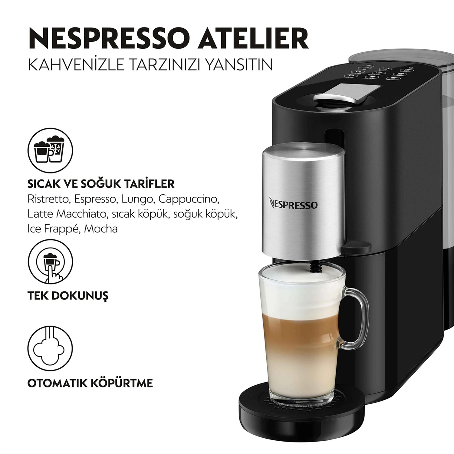 Кофемашина Nespresso S85 Atelier купить, отзывы, фото, доставка - КАПУСТА │  Совместные покупки Краснодар, Краснодарский край, Новокузнецк, Новосибирск