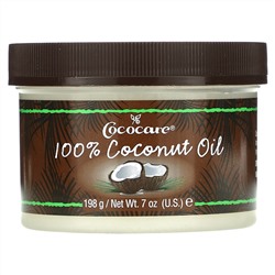 Cococare, 100% кокосовое масло, 198 г (7 унций)