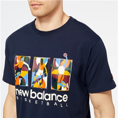 NB Hoops Abstract Graphic T-Shirt