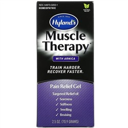 Hyland's Naturals, Muscle Therapy с арникой, обезболивающий гель, 70,9 г (2,5 унции)