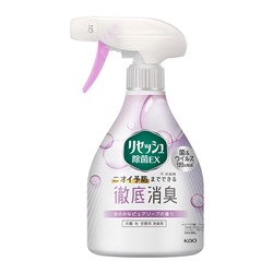 KAO RESESH EX Спрей антибактериальный дезодорирующий для одежды и белья, аромат мыла, бутылка 370 мл