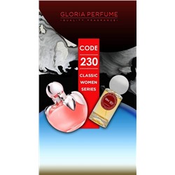 Мини-парфюм 55 мл Gloria Perfume New Design Nina Red № 230 (Nina Ricci Nina)