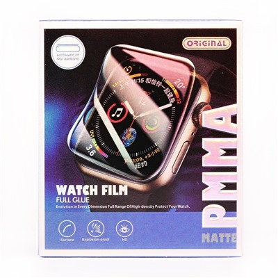 Защитная пленка TPU Polymer nano для "Apple Watch 44 mm" матовая (black)