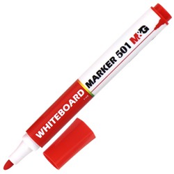 Маркер для доски пулевидный, 2,3 мм, цвет красный M&G 1571969