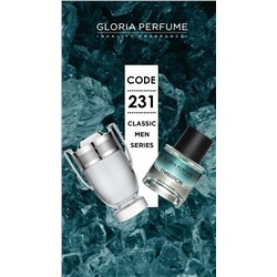 Мини-парфюм 55 мл Gloria Perfume Champion №231 (Paco Rabanne Invictus)