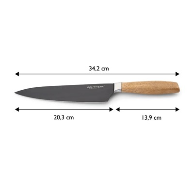 Кухонный нож ECHTWERK Classic Black Edition