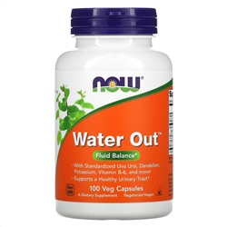 NOW Foods, Water Out, Fluid Balance, 100 Veg Capsules