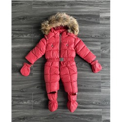 М.17 - 7 Комбинезон Moncler слитный  красный (74)