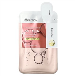 Mediheal, Collagen, гель-маска телесного цвета, 1 шт., 30 г (1,05 унции)