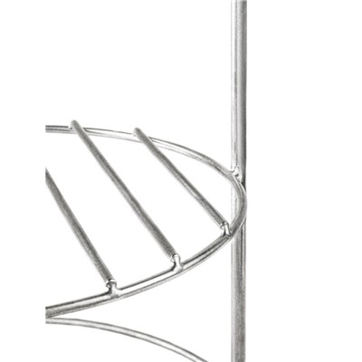 Решетка 4-х ярусная с ручками для тандыра, диаметр яруса 23 см, высота 44 см