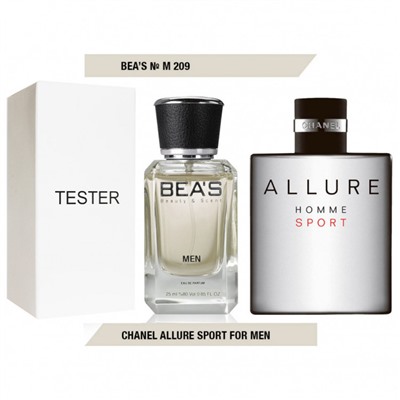 Мужская парфюмерия Тестер Beas Chanel Allure Sport Men 25 ml арт. M 209