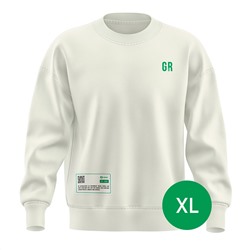 Свитшот GRASS GR молочный размер XL