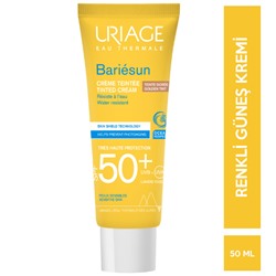 Uriage Bariesun Tinted Cream Spf 50 50 ML Golden Tint