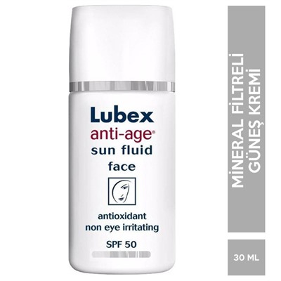 Lubex Anti Age Sun Fluid Face Spf 50 30 ML Güneş Kremi