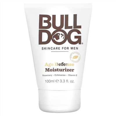 Bulldog Skincare For Men, Противозрастное увлажняющее средство, 100 мл