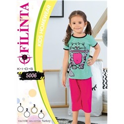 Детский Комплект с Капри для Девочек  FILINTA (Турция)