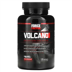 Force Factor, Volcano, бустер оксида азота,120 капсул