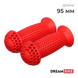Грипсы Dream Bike, 95 мм, цвет красный
