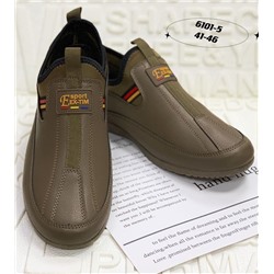 Мужские кроссовки 6101-5 коричневые