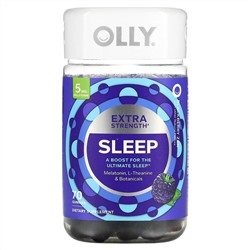 OLLY, Sleep, Blackberry Zen`` 70 жевательных таблеток