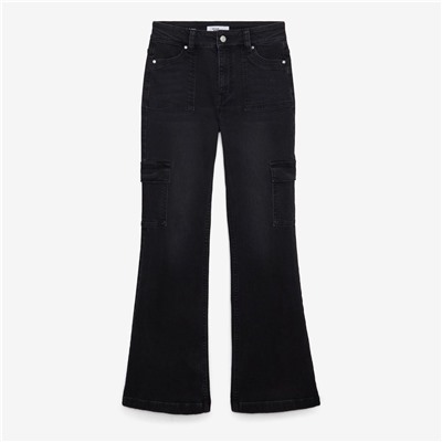 Jeans - algodón - negro denim