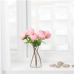 SMYCKA СМИККА Цветок искусственный, Пион/розовый, 30 см 1шт