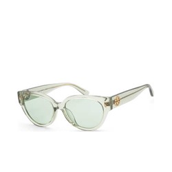 Tory Burch Women's Green Cat-Eye Sunglasses, Tory Burch
