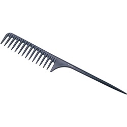 Гребень DEWAL NANO для длинных волос, антистатик, черный 28,5 см DEWAL MR-CO-6106-NANO