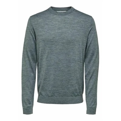 Selected Homme - SLHTOWN MAX CREW NECK B NOOS - Вязаный свитер - серый
