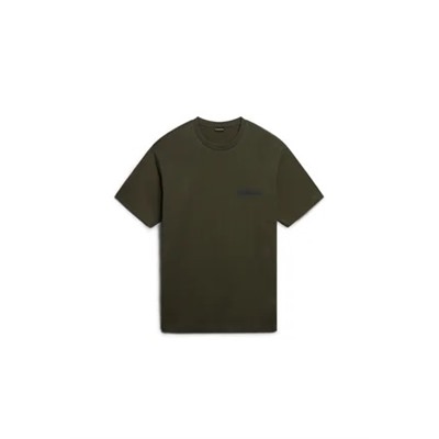 Napapijri - S-HILL SS 1 - футболка с принтом - зеленый