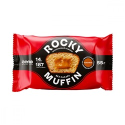 Маффин без сахара «Творожный» с карамельной начинкой Rocky Muffin