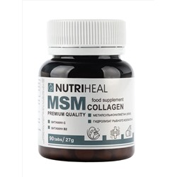 MSM Collagen tabs / Коллаген с серой табл /NUTRIHEAL