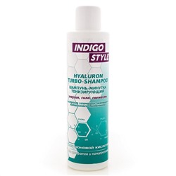 Indigo Шампунь-минутка для волос тонизирующий с гиалуроновой кислотой, 1000 мл