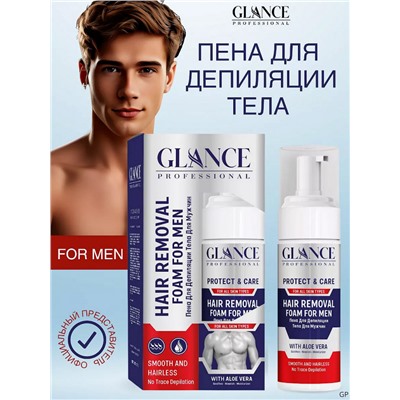 Glance Professional Пена для депиляции волос for men 150 ml