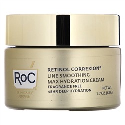 RoC, Retinol Correxion, крем для максимального увлажнения, без отдушек, 48 г (1,7 унции)