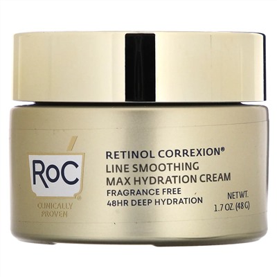 RoC, Retinol Correxion, крем для максимального увлажнения, без отдушек, 48 г (1,7 унции)